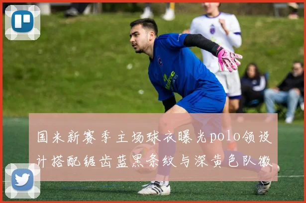 国米新赛季主场球衣曝光polo领设计搭配锯齿蓝黑条纹与深黄色队徽